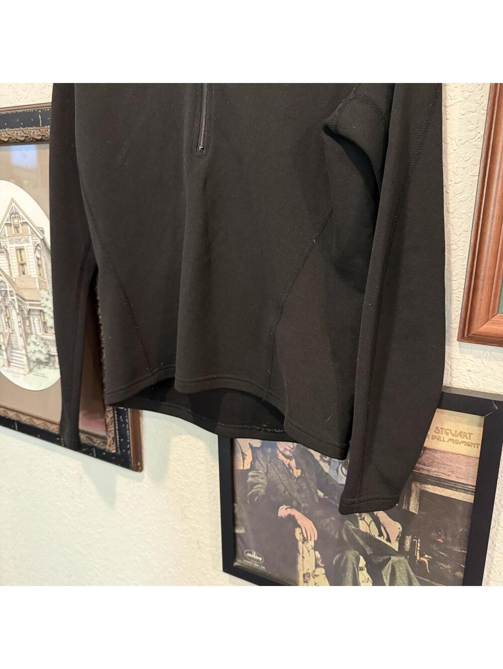 Vintage 90s/00s RARE Smartwool Women’s XS Classic Thermal Merino 1/4 Zip Sweater - Picture 4 of 6